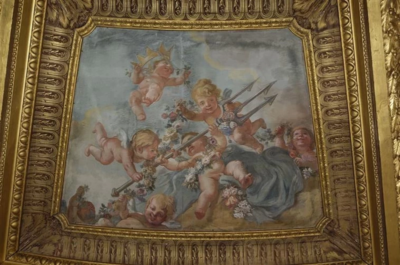 Putti con gli attributi di Nettuno